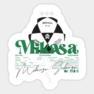 Mikasa Sukasa Sticker